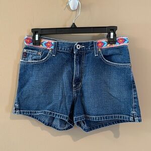 Vintage Guess high rise denim shorts